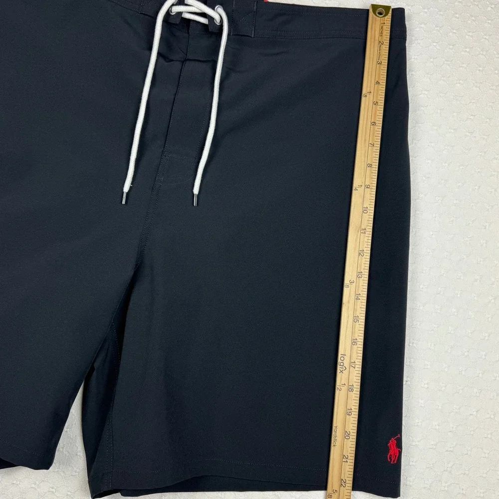 Polo Ralph Lauren Kailua Stretch Classic Fit Swim Trunk Big & Tall Men 3XB Black